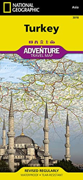 Turkey Travel Maps International Adventure Map