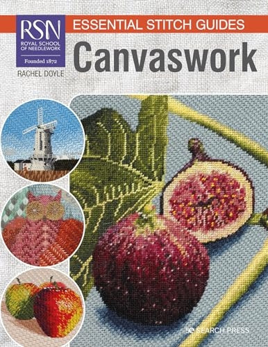 RSN Essential Stitch Guides: Canvaswork: Large Format Edition (RSN Essential Stitch Guides)