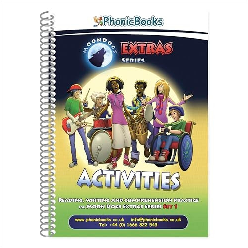 Phonic Books Moon Dogs Extras Activities: Photocopiable Activities Accompanying Moon Dogs Extras Books for Older Readers (alternative vowel spellings) (Phonic Books Catch-up Decodable Readers)