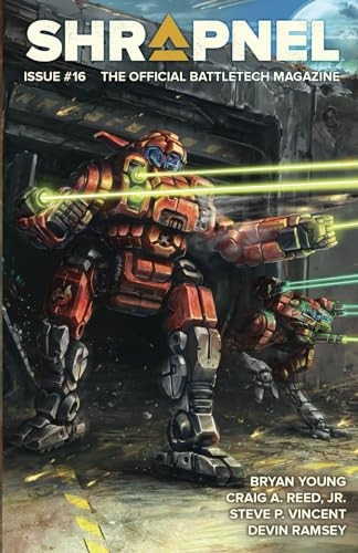 BattleTech: Shrapnel, Issue #16: (The Official BattleTech Magazine) (Battletech Magazine)