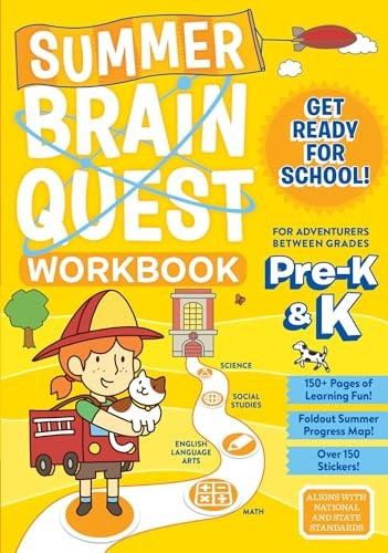 Summer Brain Quest: For Adventures Between Grades Pre-K & K (Summer Brain Quest)