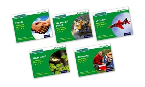 Read Write Inc. Phonics: Green Set 1 Non-fiction Mixed Pack of 5