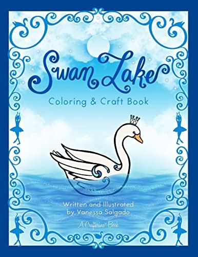 Swan Lake Coloring & Craft -  Book