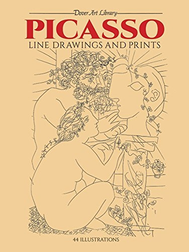 Picasso's Line Drawings and Prints (Dover Art Library)