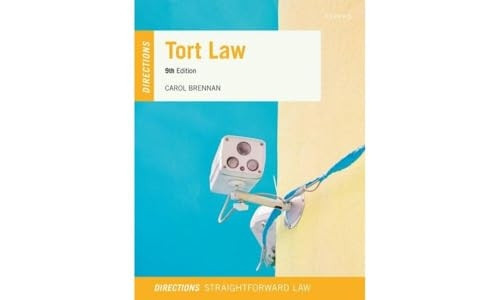 Tort Law Directions 9e Paperback