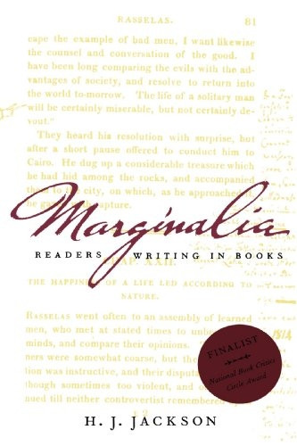 Marginalia: Readers Writing in Books