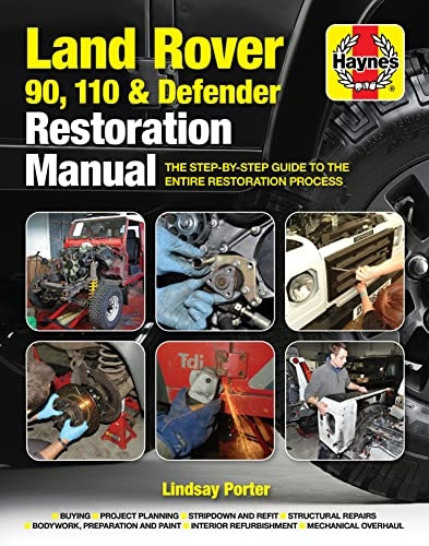 Land Rover 90. 110 & Defender Restoration Manual (Haynes Restoration Manuals)
