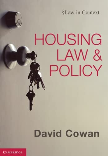 Housing Law and Policy