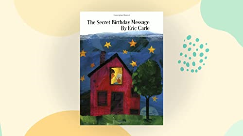 Secret Birthday Message Board Book