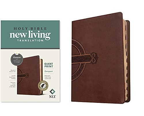 NLT Compact Giant Print Bible, Filament Enabled Edition (Red
