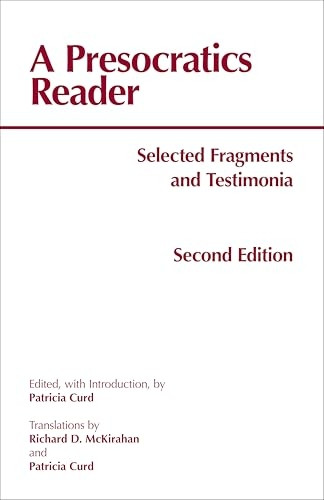Presocratics Reader