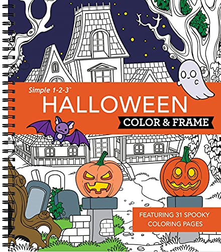 Color & Frame - Halloween (Coloring Book) (Color & Frame)