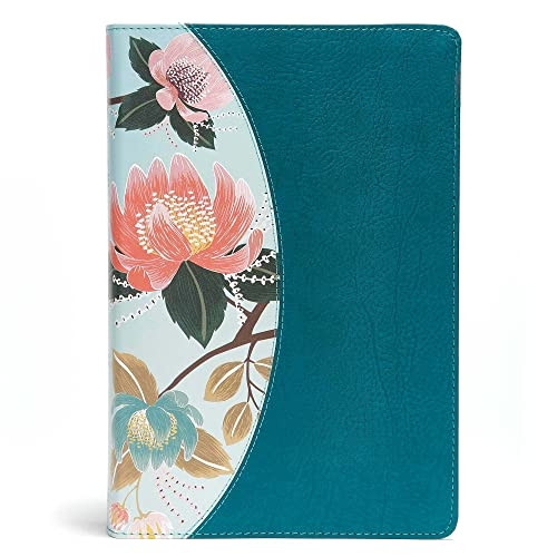 The CSB Study Bible for Women, Teal/Sage Leathertouch, Indexed