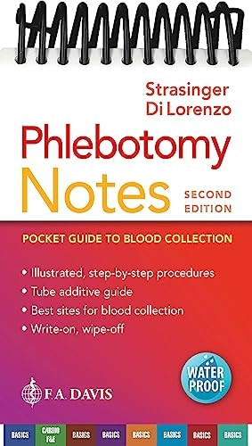 Phlebotomy Notes: Pocket Guide to Blood Collection (Spiral bound)