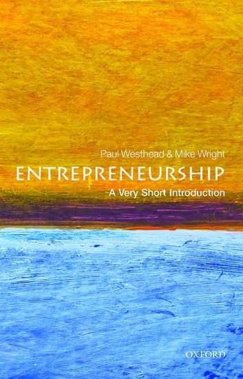 Entrepreneurship: A Very Short Introduction (Very Short Introductions)