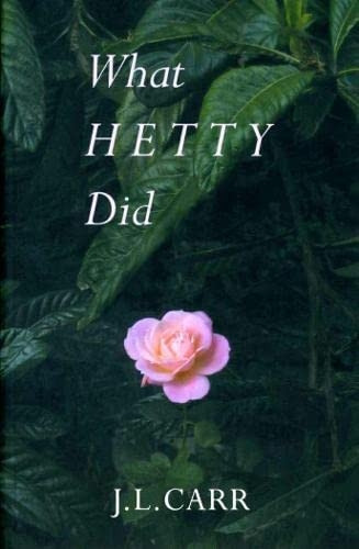 What Hetty Did: Life and Letters