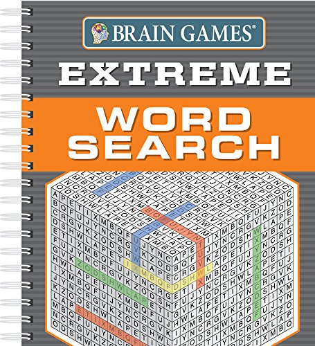 Brain Games - Extreme Word Search (256 Pages) (Brain Games)