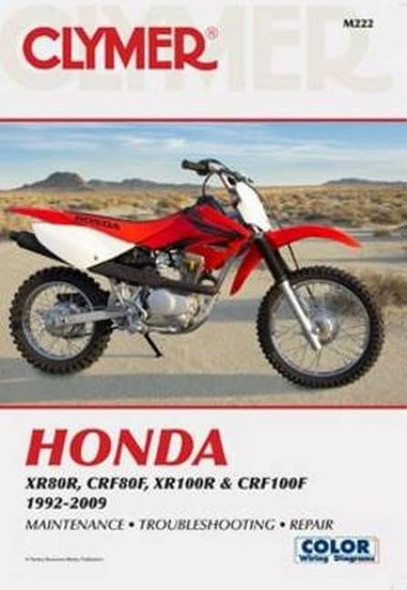 Clymer Honda XR80R, CRF80F, XR100R & CRF100F 1992-2009 (Clymer Motorcycle Repair)