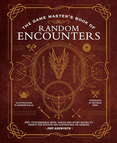The Game Master's Book of Random Encounters: 500+ Customizable Maps, Tables and Story Hooks to Create 5th Edition Adventures on Demand