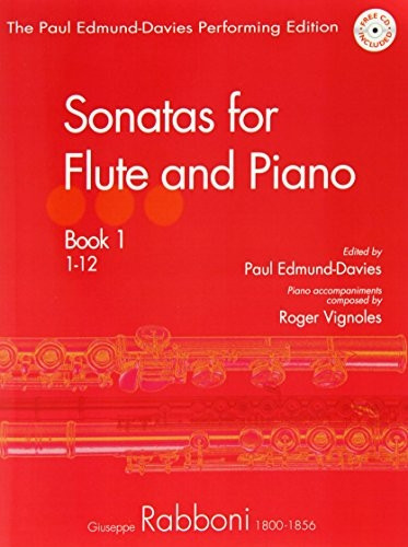 Sonatas for Flute and Piano Book 1, 1-12 (Paul Edmund-Davies Performing Edition)(Book & CD)