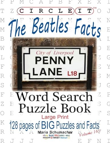 Circle It, The Beatles  - Facts, Word Search, Puzzle  - Book