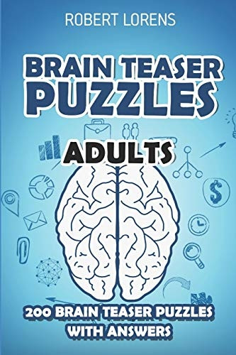 Brain Teaser Puzzles  - Adults: Walls Puzzles  -   - 200 Brain Puzzles with  - Answers (Grid Puzzles)