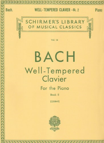 Well Tempered Clavier - Book 2: Piano Solo