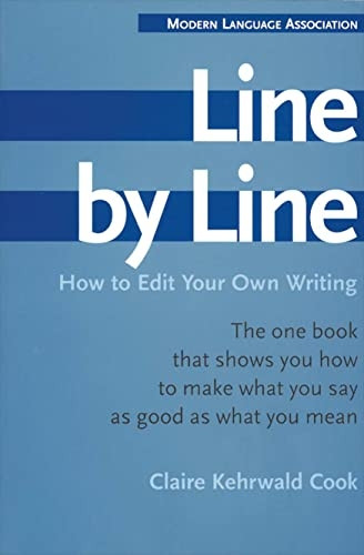 Line by Line: How to Edit Your Own Writing