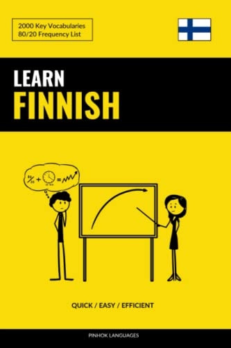 Learn Finnish  -  Quick /  - Easy / Efficient: 2000 Key -  Vocabularies