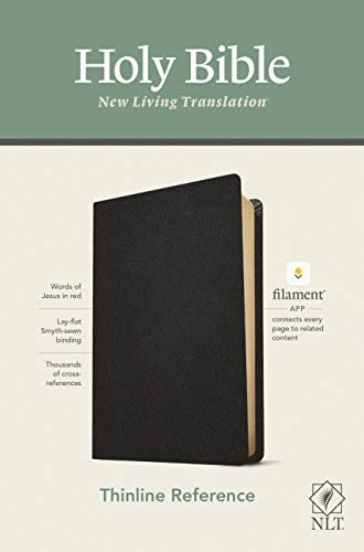 NLT Thinline Reference Bible, Filament Enabled Edition (Red