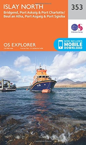OS Explorer Map (353) Islay North