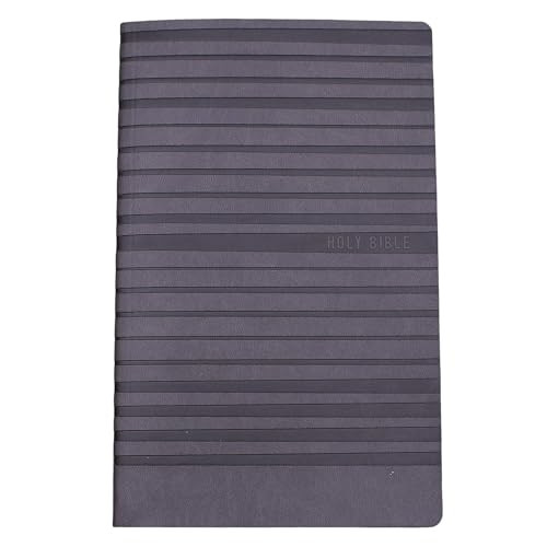 NIV, Holy Bible for Boys, Soft Touch Edition, Leathersoft, Gray, Comfort Print