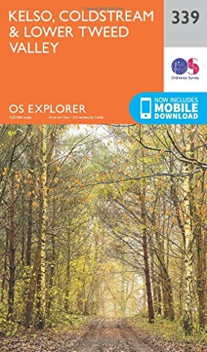 OS Explorer Map (339) Kelso, Coldstream and Lower Tweed Valley