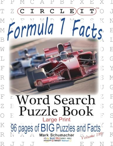 Circle It, Formula 1 /  - Formula One / F1 Facts,  - Word Search, Puzzle Book