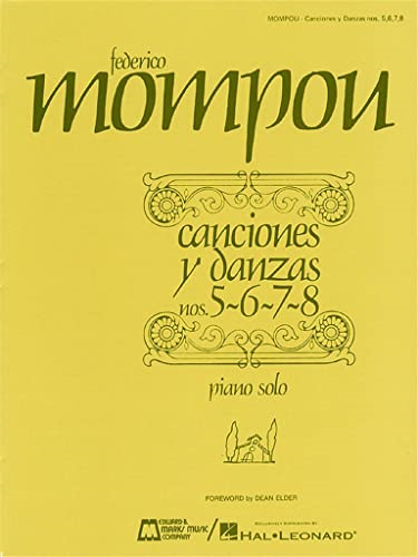 Canciones y Danzas - Nos. 5, 6, 7, 8: Piano Solo