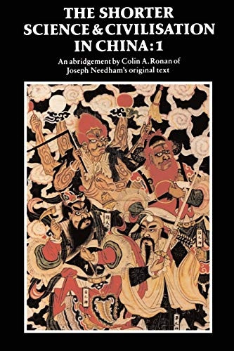 The Shorter Science and Civilisation in China: Volume 1: v. 1
