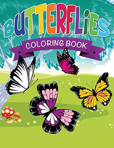Butterflies Coloring Book