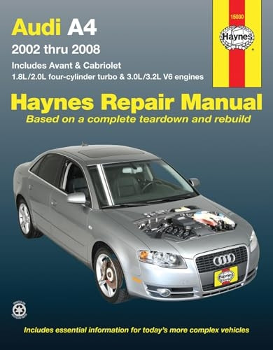 Audi A4: 2002 Thru 2008