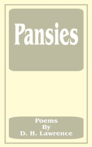 Pansies: Poems