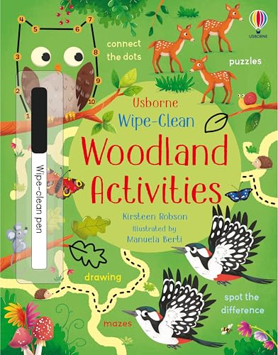 Wipe-Clean Woodland Activities (Wipe-clean Activities)