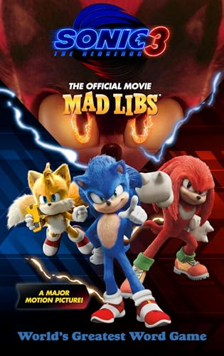Sonic the Hedgehog 3: The  Official Movie Mad Libs