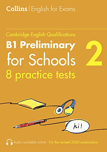 Practice Tests for B1 Preliminary for Schools (PET) (Volume 2) (Collins Cambridge English) (Collins Cambridge English)