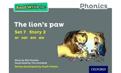 Read Write Inc. Phonics: Grey Set 7 Storybook 2 The Lion's Paw