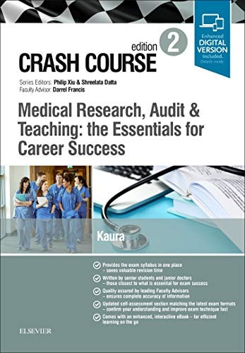 Crash Course Medical Research, Audit and Teaching: the Essentials for Career Success (Crash Course)