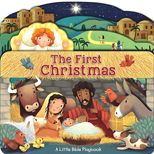 Little Bible Playbook: The First Christmas [Board book]