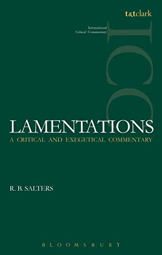 Lamentations (ICC) (International Critical Commentary)