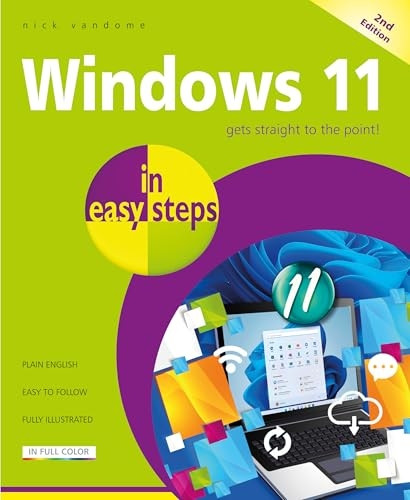 Windows 11 in Easy Steps : Covers the Windows 11 2024 Update