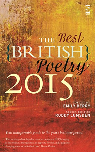 The Best British Poetry 2015