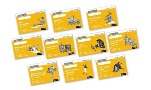 Read Write Inc. Phonics: Black and White Yellow Set 5 Storybooks Mixed Pack of 10