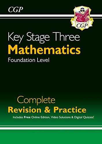 New KS3 Maths Complete Study & Practice - Foundation (with Online Edition)